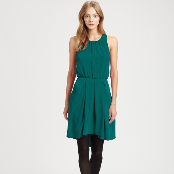 Rebecca Taylor Dresses & Skirts - Rebecca Taylor Emerald Green Sz 6 Setin